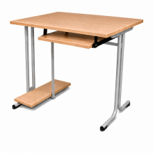 Computertisch für 1 Person, SCHOOLBENCH RM 1PC
