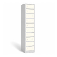 10-Fach-Wertfachschrank - RAL 5012
