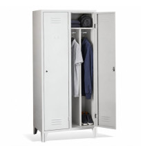 LOCKER CH 2 BWF - 2-türiger Garderobenschrank mit Trennwand