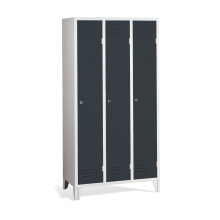 3-dverová šatníková skriňa s nožičkami, LOCKER CH 3 F