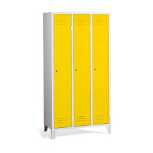 3-dverová šatníková skriňa s nožičkami, LOCKER CH 3 F