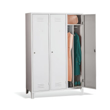 LOCKER CH 3 BWF - 3-türiger Garderobenschrank mit Trennwand