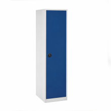 Büro-Aktenschrank, 4 Fachböden, eintürig - RAL 5010
