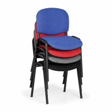 Konferenčná stolička stohovateľná – hnedá, SEAT IN AN TAU BN