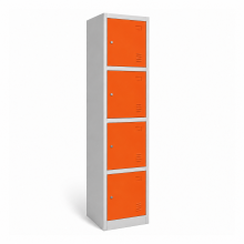 4-Fächer-Schrank zur Aufbewahrung von Wertsachen - RAL 2004