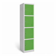 4-Fächer-Schrank zur Aufbewahrung von Wertsachen - RAL 6018
