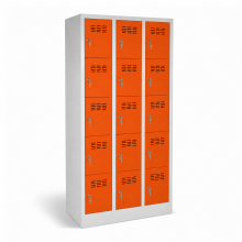 15-Fächer-Schrank zur Aufbewahrung von Wertgegenständen - RAL 2004