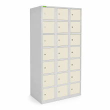 Wertfachschrank mit 21 Fächern - RAL 1013