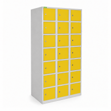 Wertfachschrank mit 21 Fächern - RAL 1023