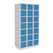 Wertfachschrank mit 21 Fächern - RAL 5012
