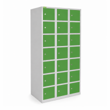 Wertfachschrank mit 21 Fächern - RAL 6018
