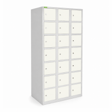 Wertfachschrank mit 21 Fächern - RAL 9010