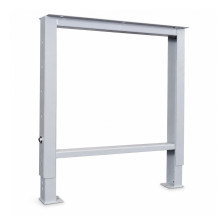 MODULBENCH GE 1500 C1 UD | Pracovný stôl so závesnou skrinkou a nastaviteľnými nohami, 1500 mm