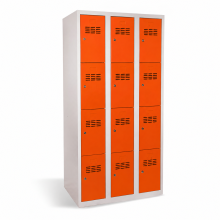 12-Fach-Schrank zur Aufbewahrung von Wertgegenständen - RAL 2004