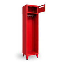 LOCKER H 1 FIRE 3000 - Feuerwehrspind - Einzel, galvanisiert mit Helmhalter