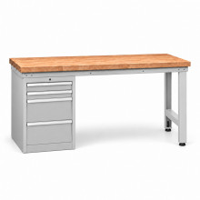 Werkbank mit 4 Schubladen, 1500 mm - Illustrationsfoto