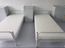 SLEEPI H 2000/900 GY | Klappbares Metallbett