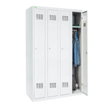 LOCKER H 4 250 | 4-türiger Garderobenschrank mit langen Türen