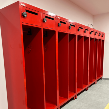 LOCKER H 2 FIRE 3000 | 2-türiger Kleiderschrank für Feuerwehrleute