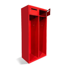 LOCKER H 2 FIRE 3000 | 2-türiger Kleiderschrank für Feuerwehrleute