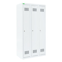 3-türiger Garderobenschrank mit langen Türen, LOCKER H3