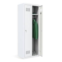Zweitüriger Garderobenschrank mit langen Türen, LOCKER H2