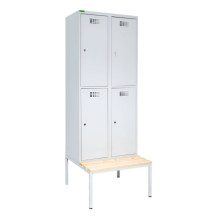 LOCKER M 2/4 400 mit ergänzter eingebauter Sitzbank