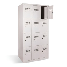 12-Fach-Schrank zur Aufbewahrung von Wertgegenständen, VBOX H 3/12,