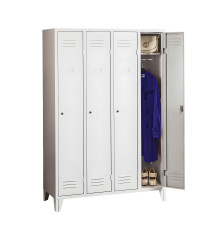 LOCKER CH 4 F - 4-türiger Garderobenschrank mit Füßen
