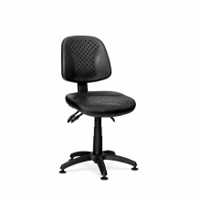 Industriestuhl auf Gleitern, COMFORT NORM/FIX