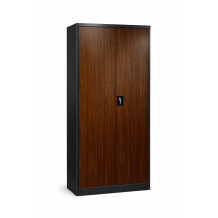 Büroschrank für Dokumente mit dunkler Holzoptik, DOCUCAB EG 1950900400 7016DW