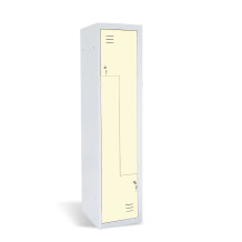 2-türiger Garderobenschrank mit Z-Türen, LOCKER H Z2 400