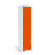 2-türiger Garderobenschrank mit Z-Türen, LOCKER H Z2 400