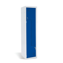 2-türiger Garderobenschrank mit Z-Türen, LOCKER H Z2 400