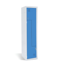 2-türiger Garderobenschrank mit Z-Türen, LOCKER H Z2 400