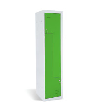 2-türiger Garderobenschrank mit Z-Türen, LOCKER H Z2 400