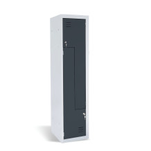 2-türiger Garderobenschrank mit Z-Türen, LOCKER H Z2 400