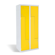 4-türiger Garderobenschrank mit Z-Türen, LOCKER H Z4 400
