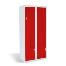 4-türiger Garderobenschrank mit Z-Türen, LOCKER H Z4 400