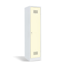 1-türiger Garderobenschrank mit Trennwand, LOCKER H 1 BW