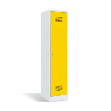 1-türiger Garderobenschrank mit Trennwand, LOCKER H 1 BW