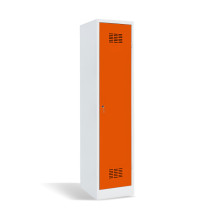 1-türiger Garderobenschrank mit Trennwand, LOCKER H 1 BW