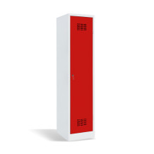 1-türiger Garderobenschrank mit Trennwand, LOCKER H 1 BW