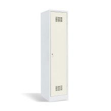 1-türiger Garderobenschrank mit Trennwand, LOCKER H 1 BW