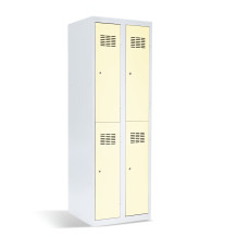 4-türiger Garderobenschrank mit kurzen Türen, LOCKER H 2/4