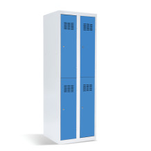 4-türiger Garderobenschrank mit kurzen Türen, LOCKER H 2/4
