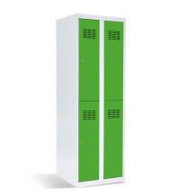 4-türiger Garderobenschrank mit kurzen Türen, LOCKER H 2/4