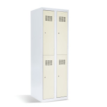 4-türiger Garderobenschrank mit kurzen Türen, LOCKER H 2/4
