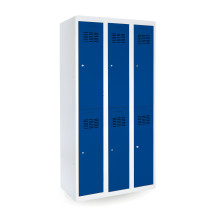 6-türiger Umkleideschrank mit kurzen Türen, LOCKER H 3/6