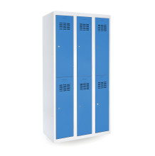 6-türiger Umkleideschrank mit kurzen Türen, LOCKER H 3/6